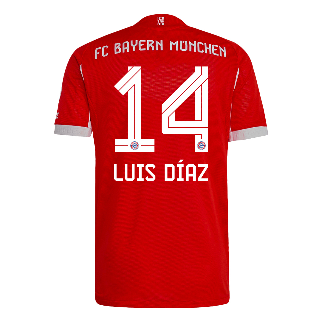 Bayern München Heimtrikot 2025/26 Spieler-Version LUIS DÍAZ #14