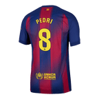 Barcelona Heimtrikot 2025/26 Spieler-Version PEDRI #8