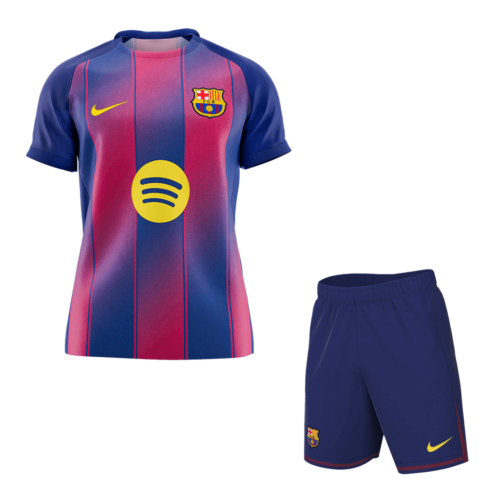 Barcelona Herren Heimtrikot Fan Version 2-teilig 2025/26