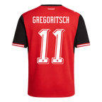 Österreich Heimtrikot 2026 Fan-Version GREGORITSCH #11