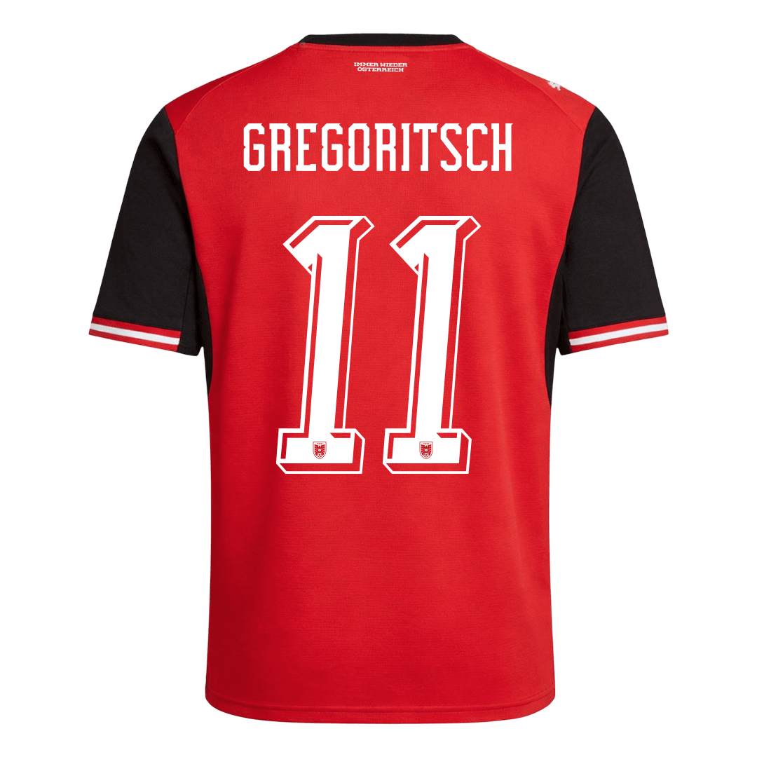 Österreich Heimtrikot 2026 Fan-Version GREGORITSCH #11