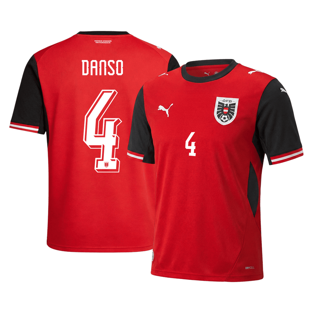 Österreich Heimtrikot 2026 Fan-Version DANSO #4