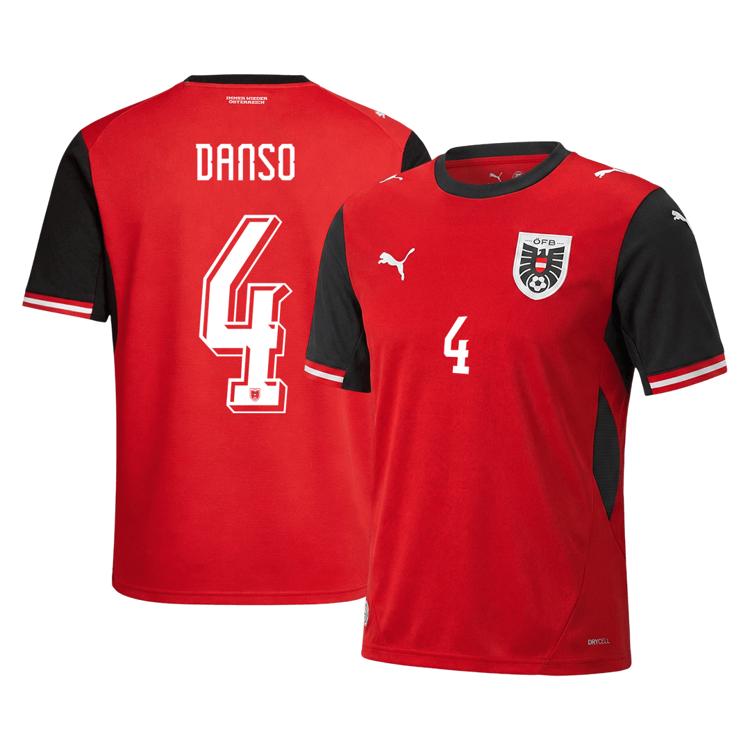 Österreich Heimtrikot 2026 Fan-Version DANSO #4