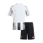 Juventus Kinder Heimtrikot 2-teilig Set 2025/26