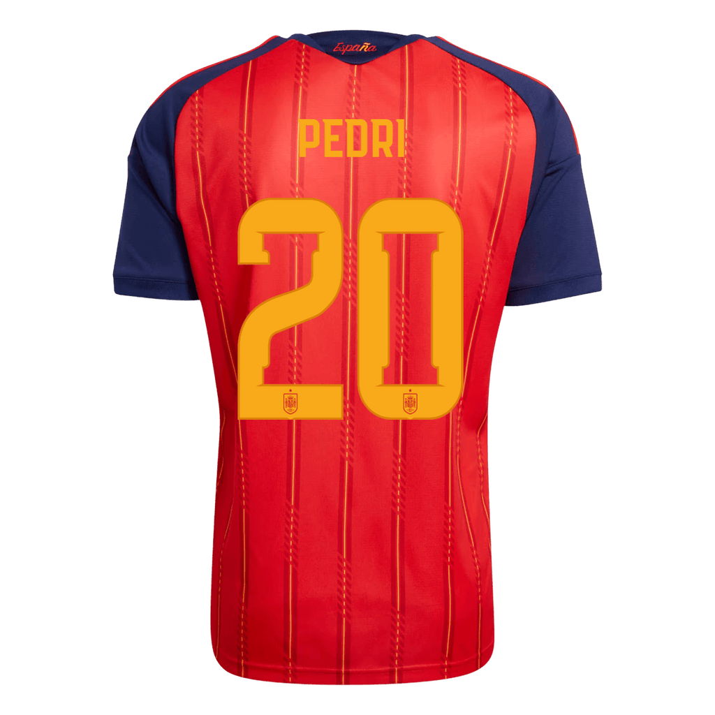 Spain Heimtrikot 2026 Fan-Version PEDRI #20