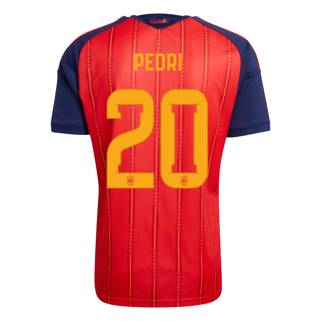 Spain Heimtrikot 2026 Fan-Version PEDRI #20