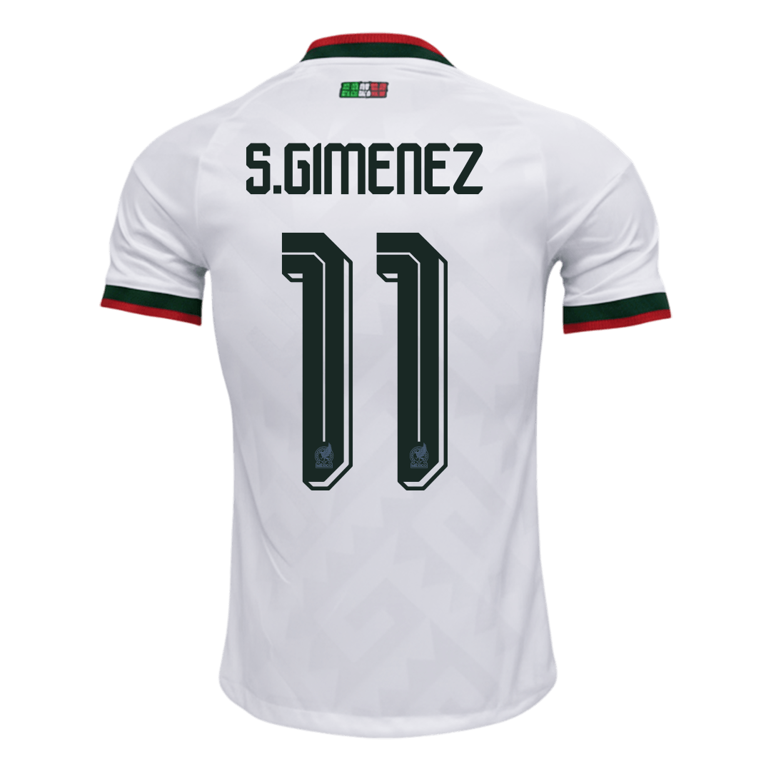 Mexico Auswärtstrikot 2026 Spieler-Version S.GIMENEZ #11