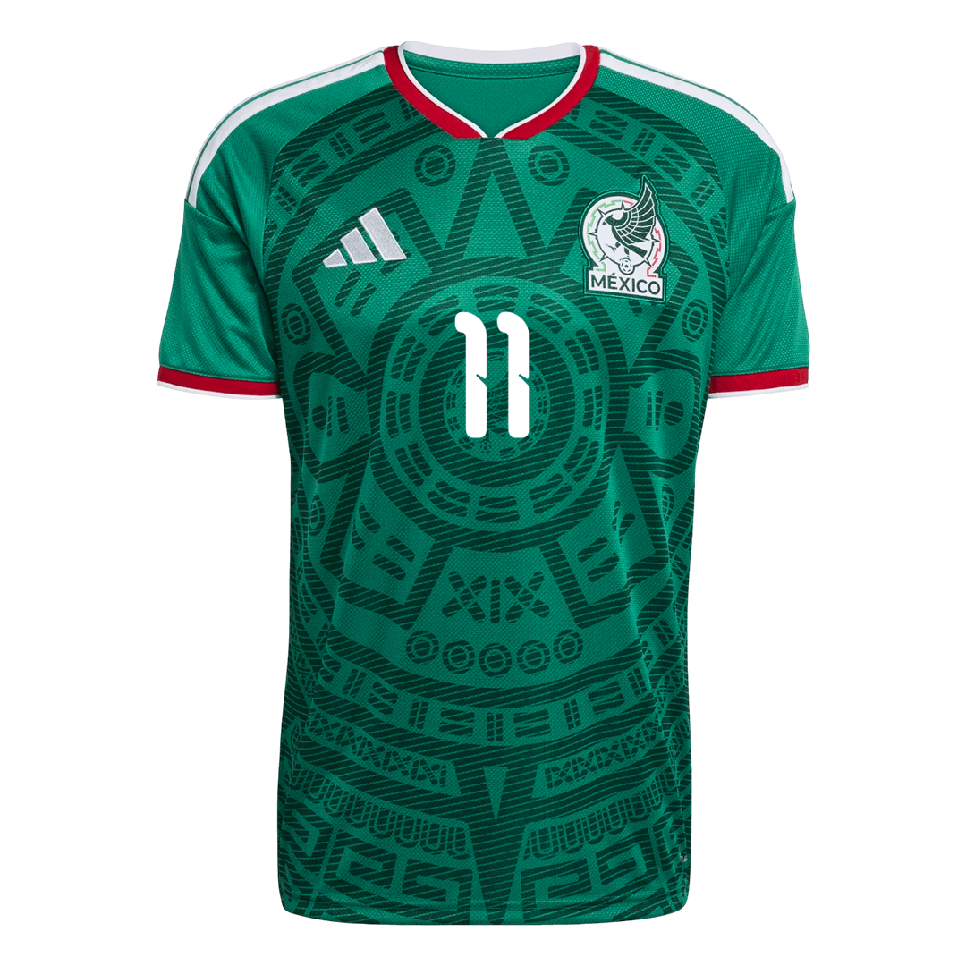 Mexico Heimtrikot 2026 Fan-Version S.GIMENEZ #11