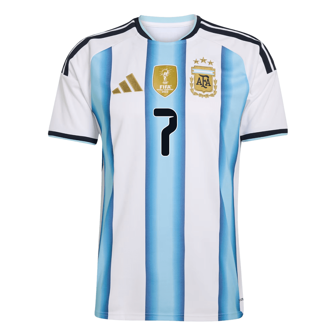 Argentinien Heimtrikot 2026 Fan-Version DE PAUL #7
