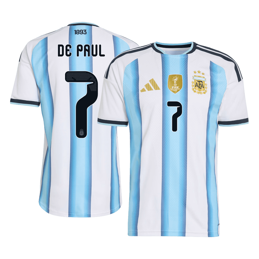 Argentinien Heimtrikot 2026 Spieler-Version DE PAUL #7