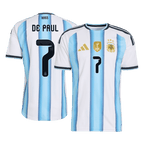 Argentinien Heimtrikot 2026 Spieler-Version DE PAUL #7