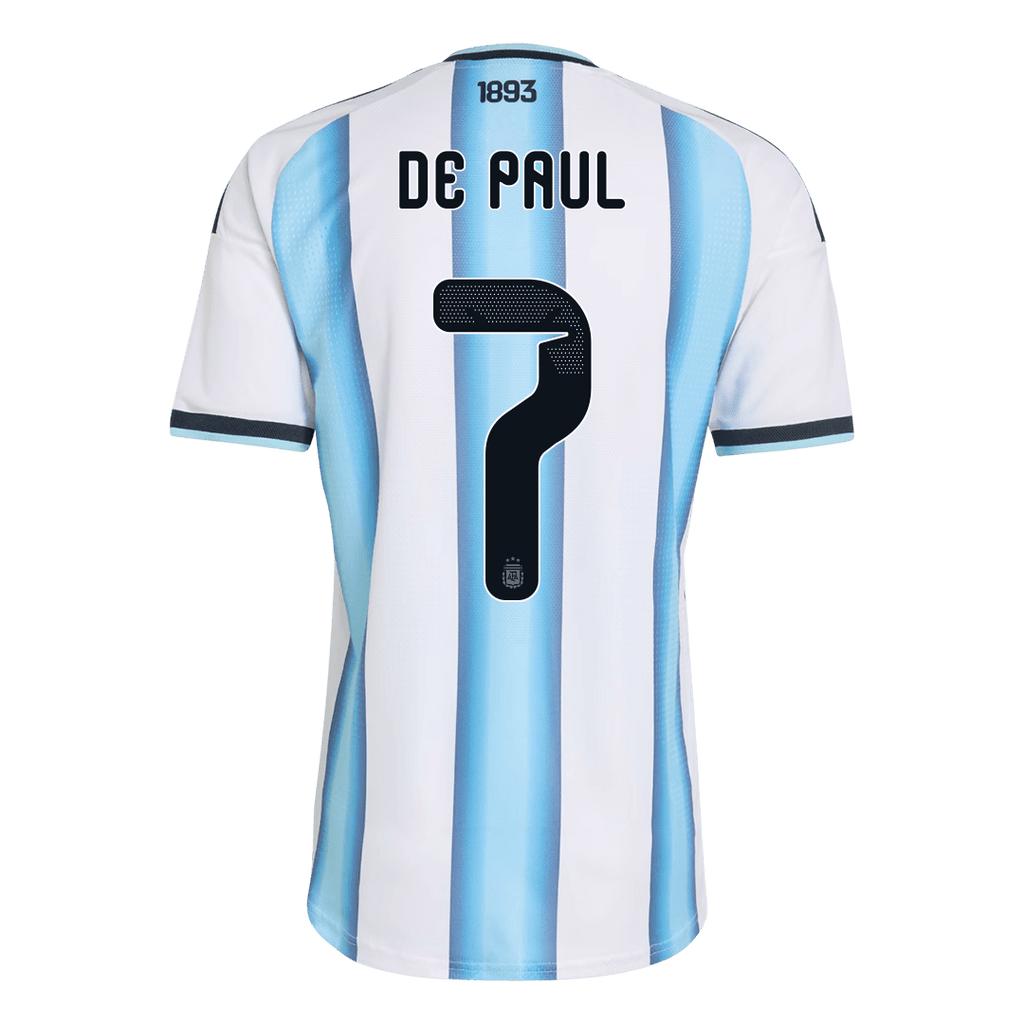 Argentinien Heimtrikot 2026 Spieler-Version DE PAUL #7