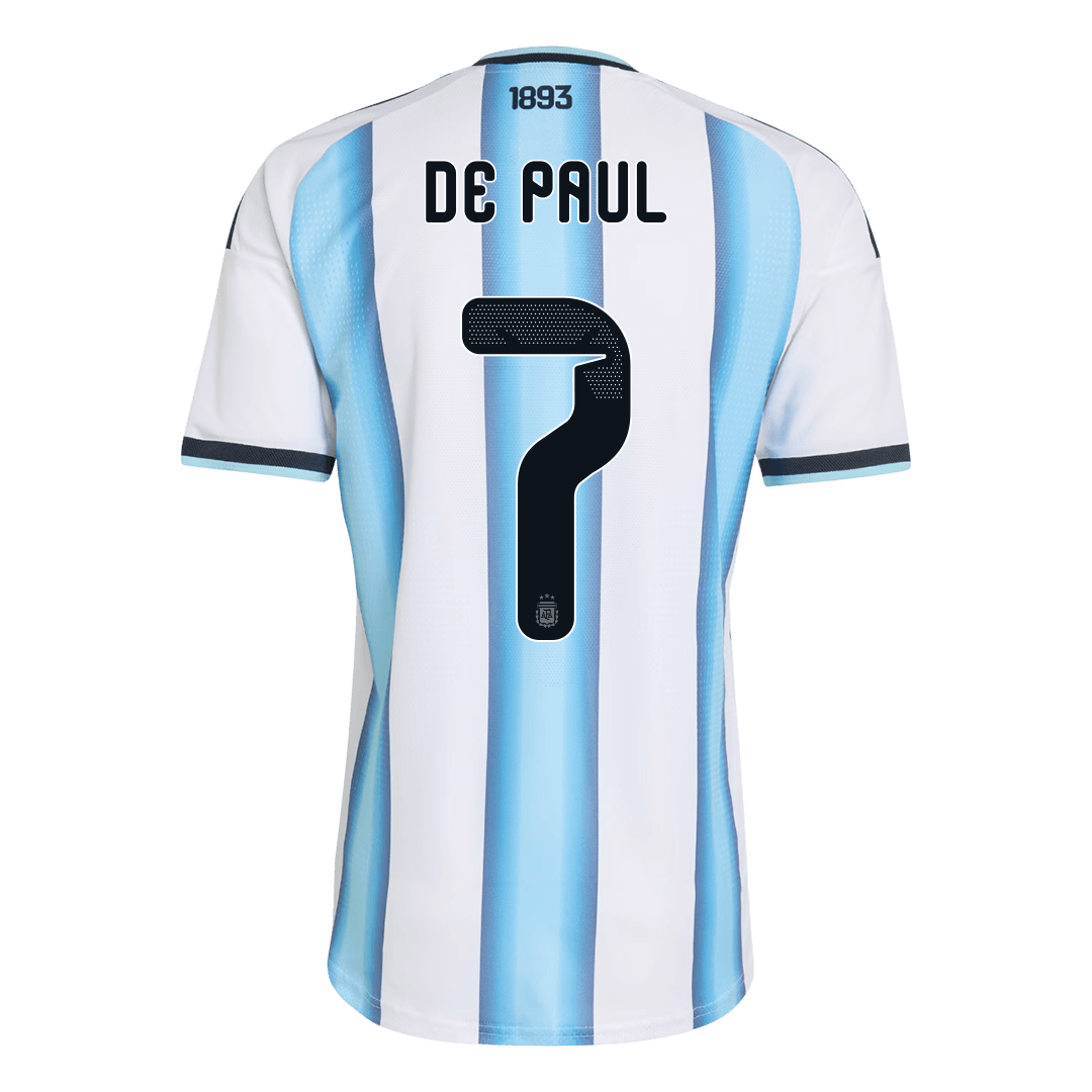 Argentinien Heimtrikot 2026 Spieler-Version DE PAUL #7