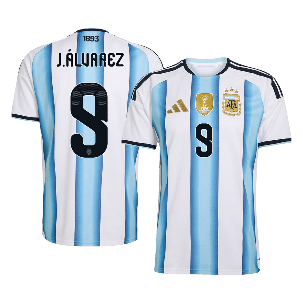 Argentinien Heimtrikot 2026 Fan-Version J.ÁLVAREZ #9