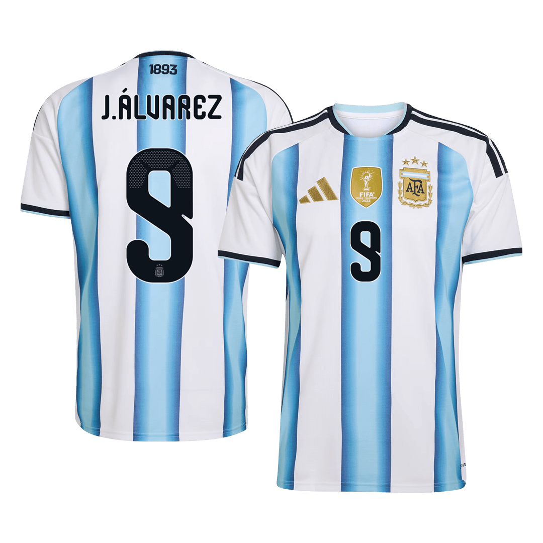Argentinien Heimtrikot 2026 Fan-Version J.ÁLVAREZ #9