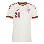Spain Auswärtstrikot 2026 Fan-Version PEDRI #20