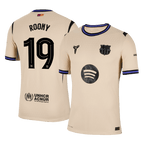Barcelona Auswärtstrikot 2025/26 Spieler-Version ROONY #19 UCL