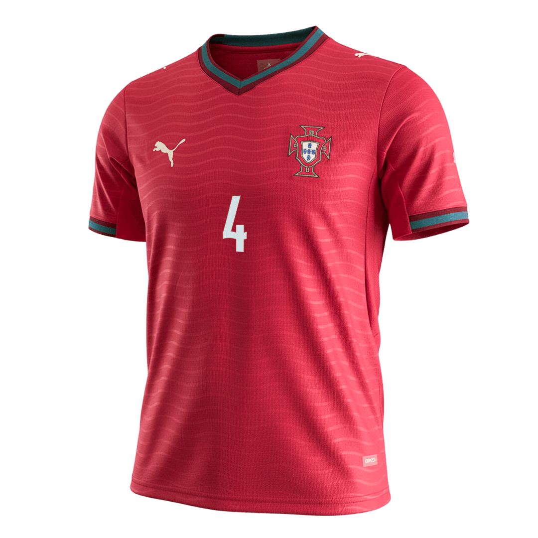 Portugal Heimtrikot 2026 Fan-Version RÚBEN DIAS #4