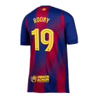 Barcelona Heimtrikot 2025/26 Fan-Version ROONY #19 UCL