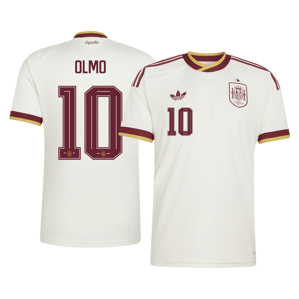 Spain Auswärtstrikot 2026 Fan-Version OLMO #10