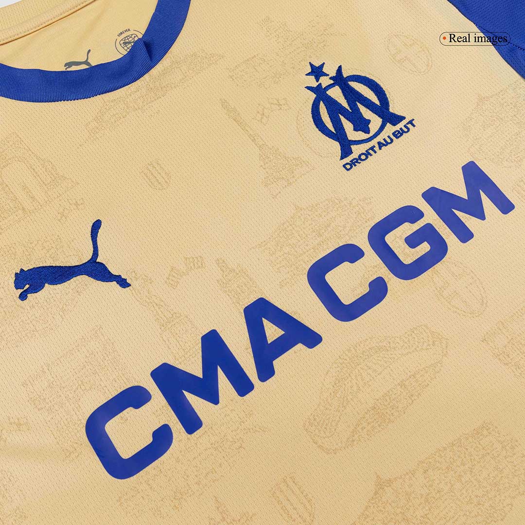 Marseille Viertes Trikot 2025/26 Fan-Version