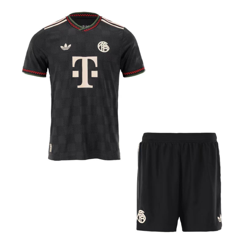 Bayern München Herren Ausweichtrikot Spieler-Version 2-teilig 2025/26