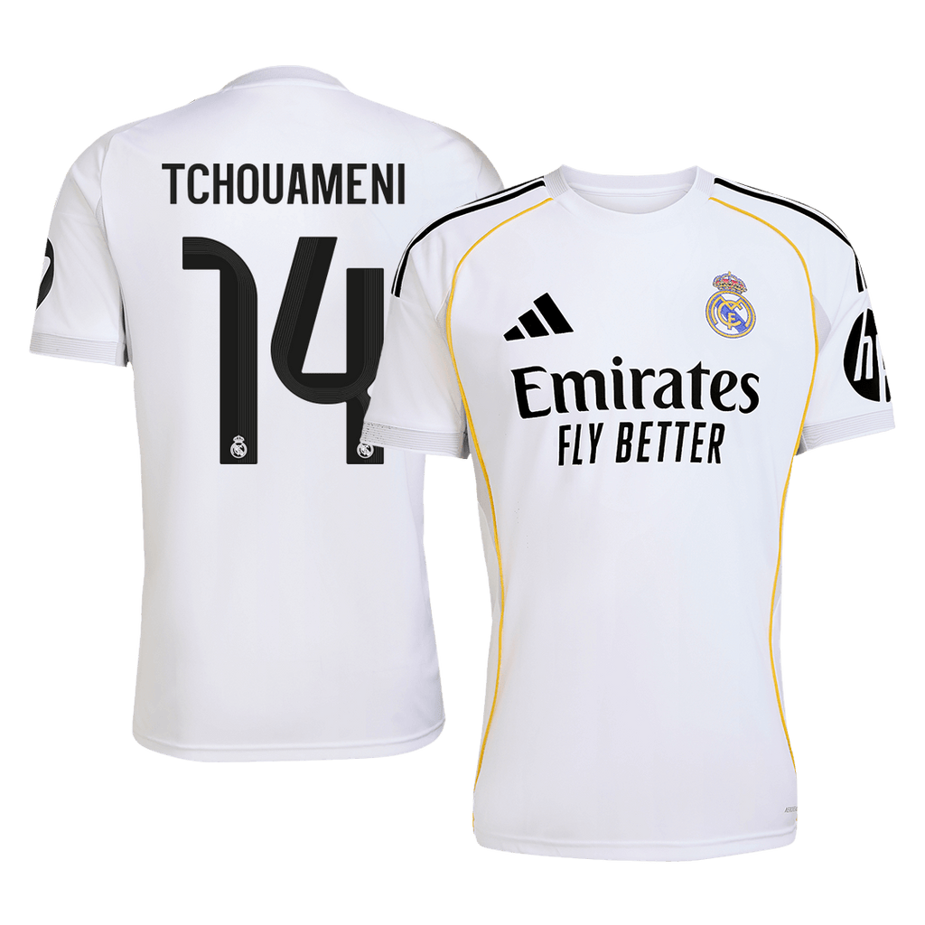 Real Madrid Heimtrikot 2025/26 Fan-Version TCHOUAMENI #14