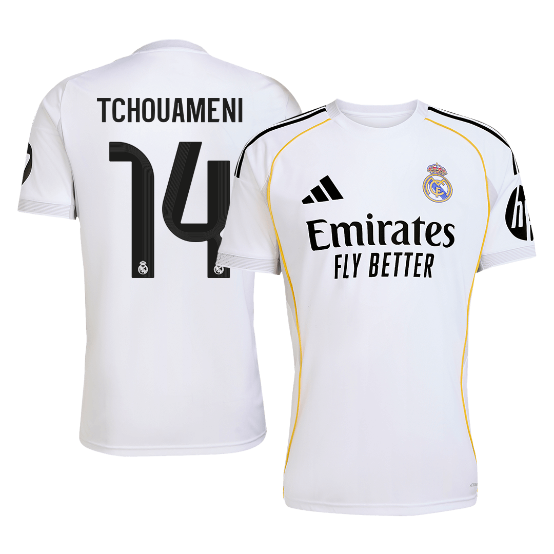 Real Madrid Heimtrikot 2025/26 Fan-Version TCHOUAMENI #14