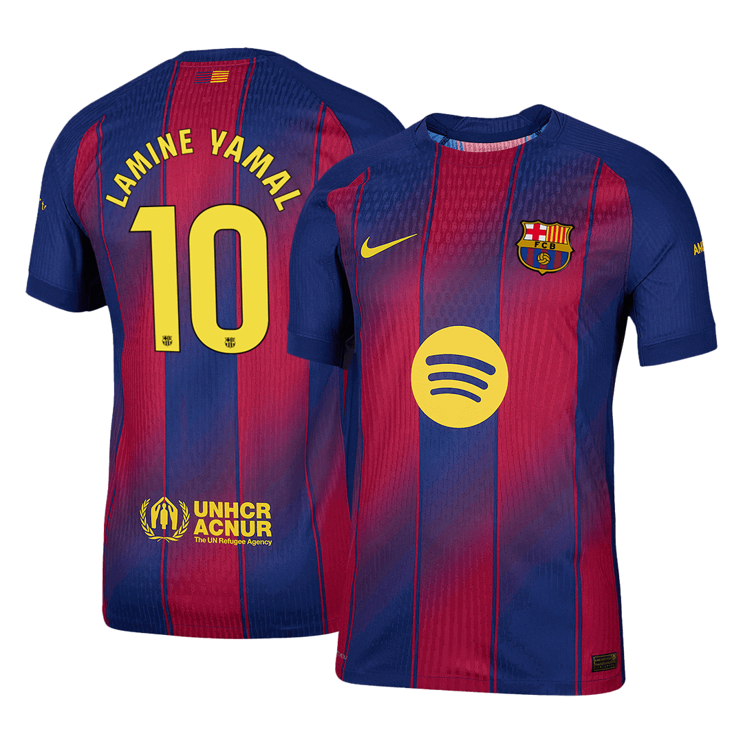 Barcelona Heimtrikot 2025/26 Spieler-Version LAMINE YAMAL #10
