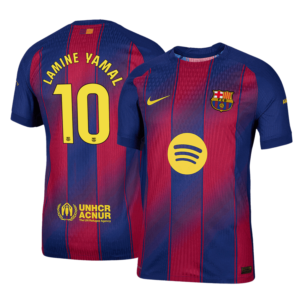 Barcelona Heimtrikot 2025/26 Spieler-Version LAMINE YAMAL #10