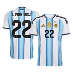 Argentinien Heimtrikot 2026 Fan-Version L.MARTÍNEZ #22
