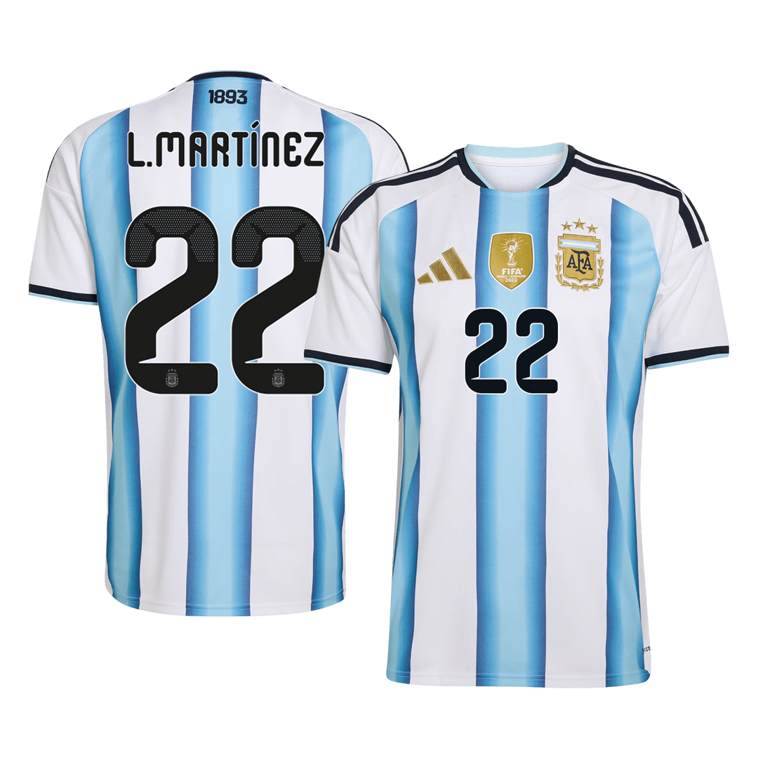 Argentinien Heimtrikot 2026 Fan-Version L.MARTÍNEZ #22