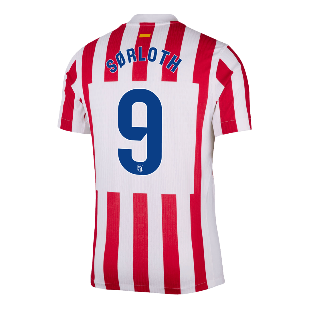 Atletico Madrid Heimtrikot 2025/26 Spieler-Version SØRLOTH #9