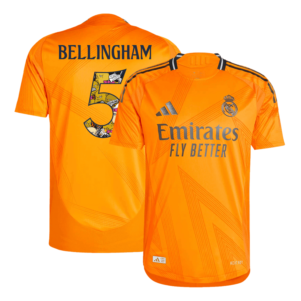 Real Madrid Auswärtstrikot 2024/25 Spieler-Version BELLINGHAM #5