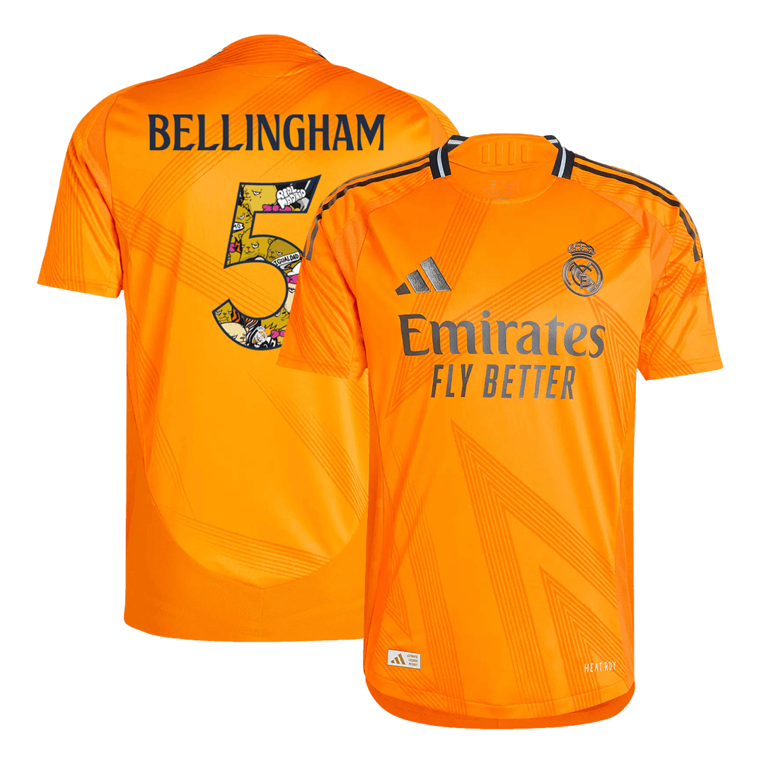 Real Madrid Auswärtstrikot 2024/25 Spieler-Version BELLINGHAM #5