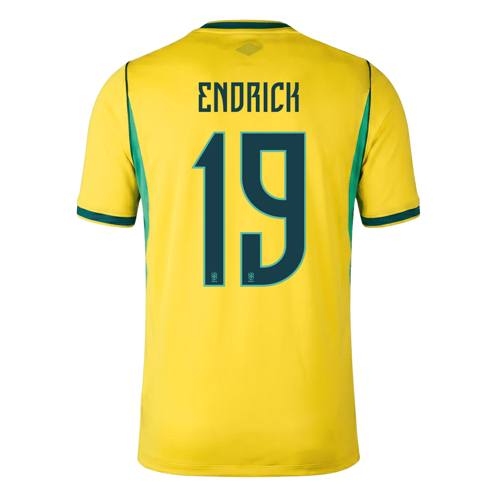Brazil Heimtrikot 2026 Fan-Version ENDRICK #19