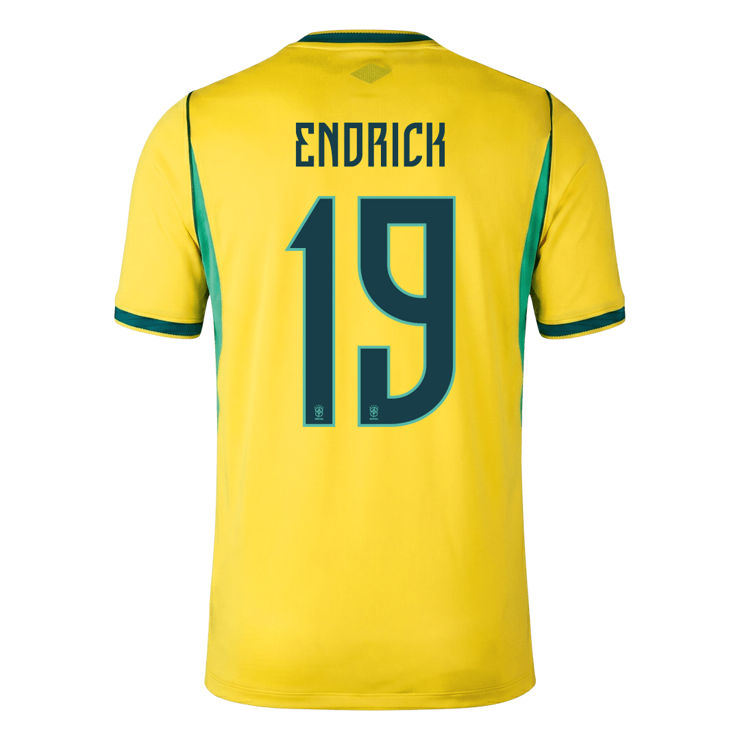 Brazil Heimtrikot 2026 Fan-Version ENDRICK #19