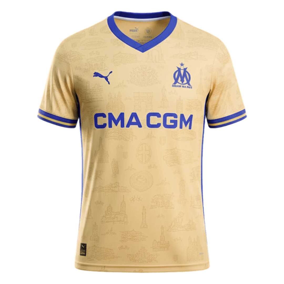 Marseille Viertes Trikot 2025/26 Fan-Version