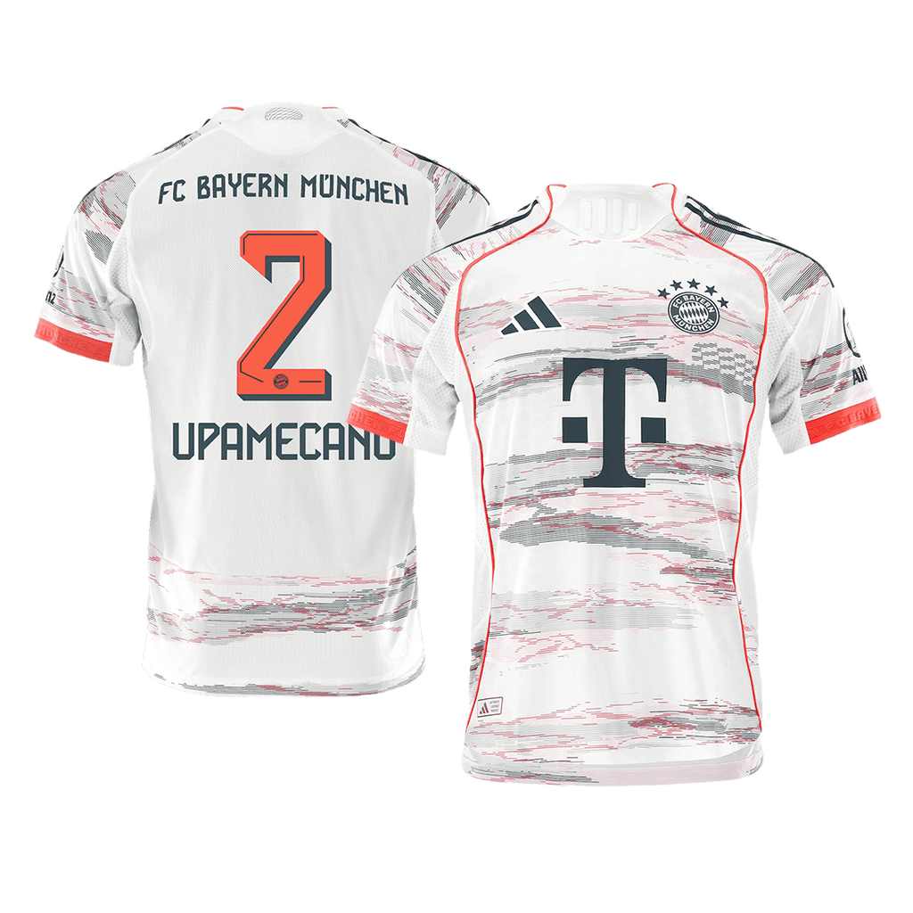 Bayern München Auswärtstrikot 2025/26 Spieler-Version UPAMECANO #2