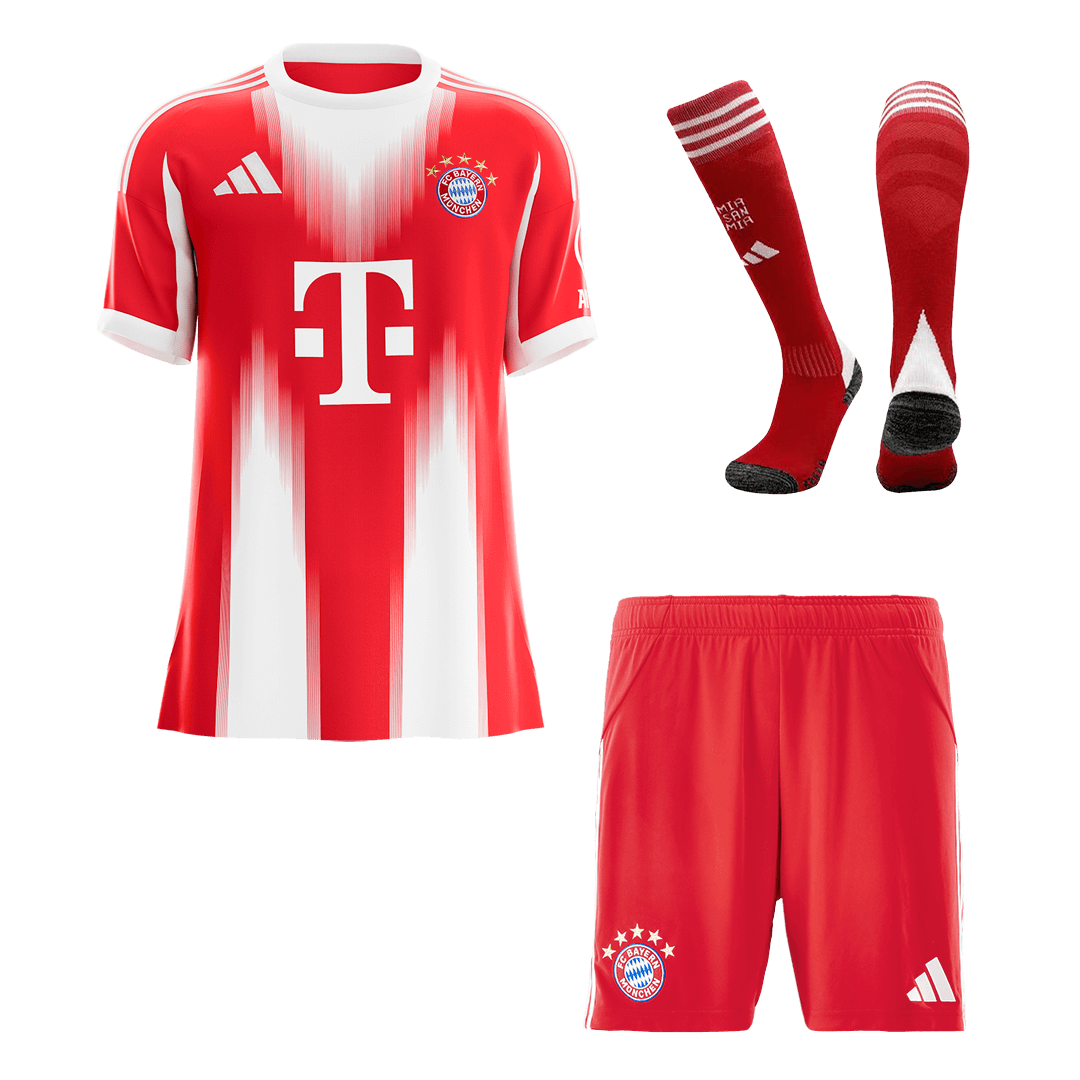 Bayern München Herren Heimtrikot Fan Version 3-teilig 2025/26