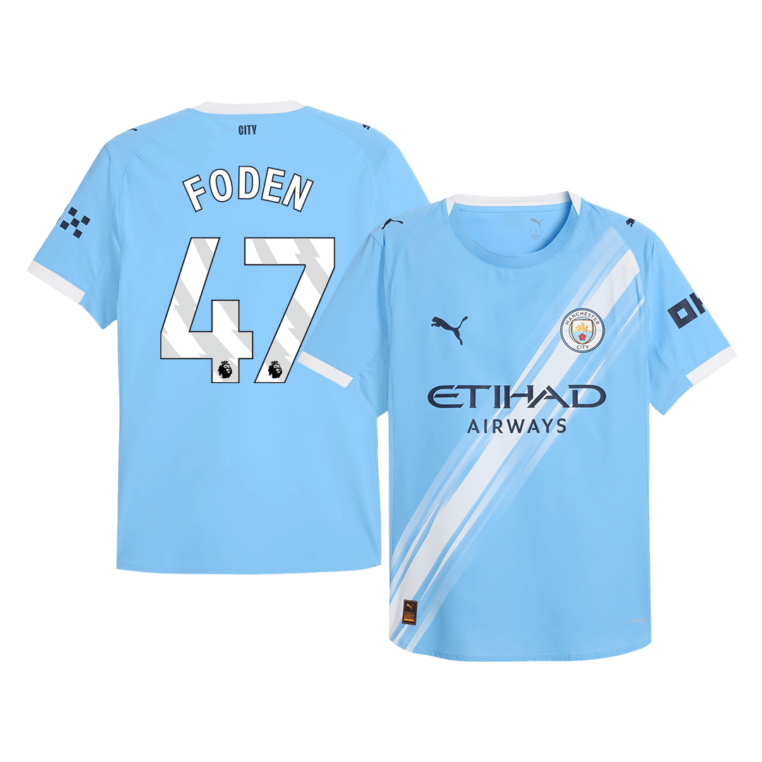 Manchester City Heimtrikot 2025/26 Spieler-Version FODEN #47