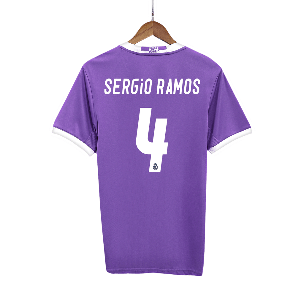 Real Madrid Retro Auswärtstrikot 2016/17 SERGIO RAMOS #4