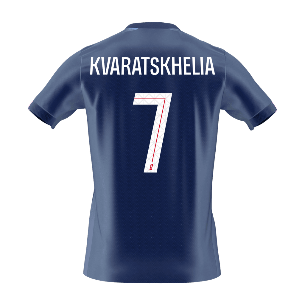 PSG Heimtrikot 2025/26 Fan-Version KVARATSKHELIA #7