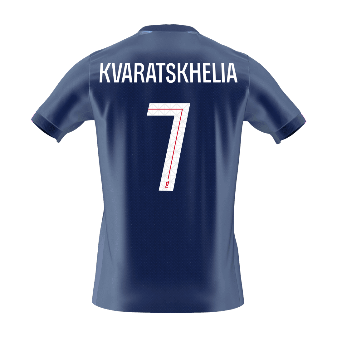 PSG Heimtrikot 2025/26 Fan-Version KVARATSKHELIA #7