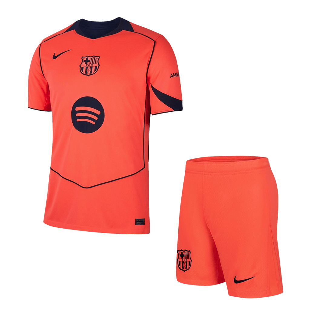 Barcelona Herren Ausweichtrikot Fan Version 2-teilig 2025/26