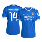 Real Madrid Ausweichtrikot 2025/26 Fan-Version TCHOUAMENI #14