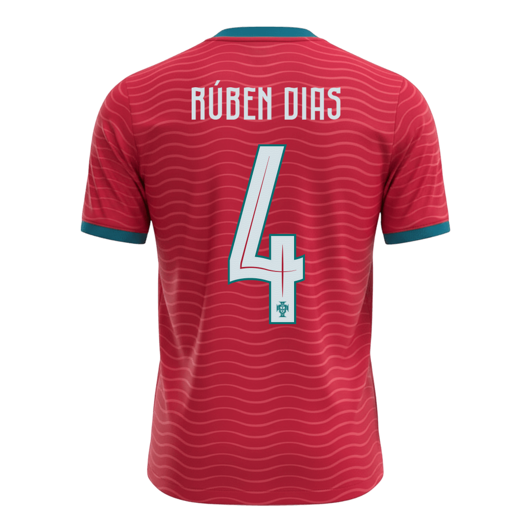 Portugal Heimtrikot 2026 Fan-Version RÚBEN DIAS #4