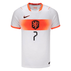 Netherlands Auswärtstrikot 2026 Fan-Version XAVI #7