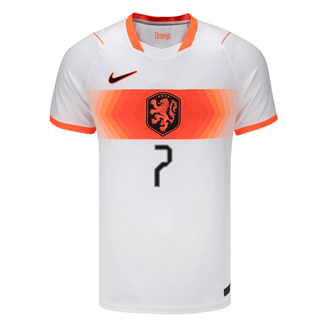 Netherlands Auswärtstrikot 2026 Fan-Version XAVI #7