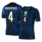 Brazil Auswärtstrikot 2026 Spieler-Version MARQUINHOS #4